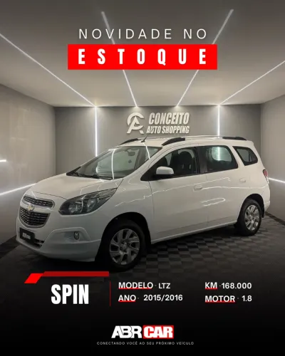 Chevrolet Spin LTZ 1.8 8V Econo.flex 5P Mec. 2016