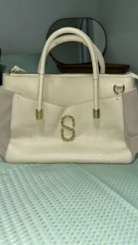 Bolsa Schultz tote grande Zendy couro (original)