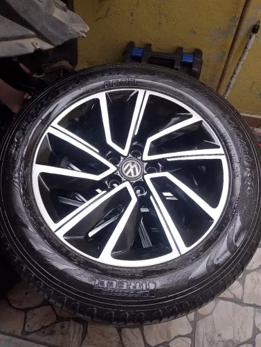 Rodas aro 16 Volkswagen t-cross virtus nervos polo golf Jetta Fox
