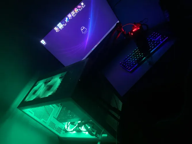PC GAMER COMPLETO AMD RYZEN + MONITOR 240hz 0.5 MS + TECLADO + MOUSE