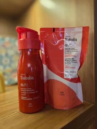 Hidratante corporal 400ml Natura e refil