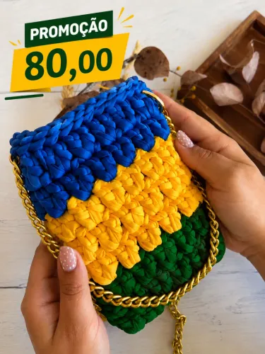 Bag Brasil Crochê
