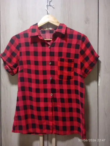 Blusa xadrez