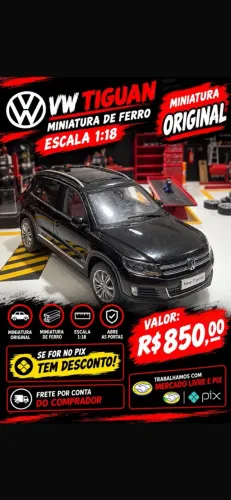 Vw Tiguan 1:18 miniatura