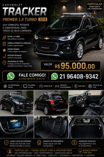 Chevrolet Tracker Premier 1.4 Turbo 16V Flex AUT 2018