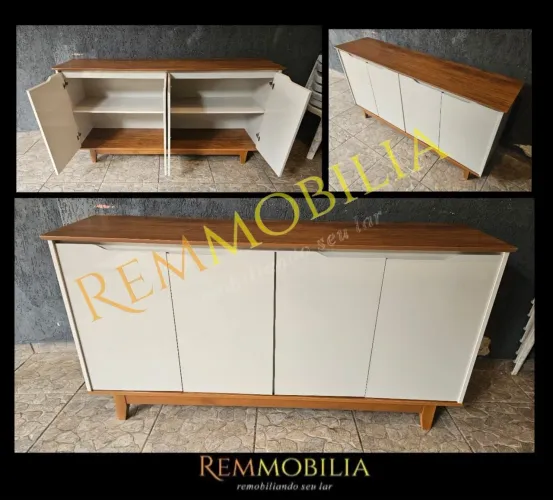 BALCÃO BUFFET APARADOR NOVO - ENTREGAMOS MONTADO 