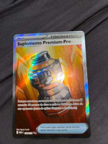 Carta de Pokémon Suplemento Premium Pro
