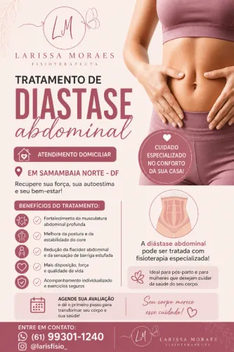 Fisioterapia para diástase 