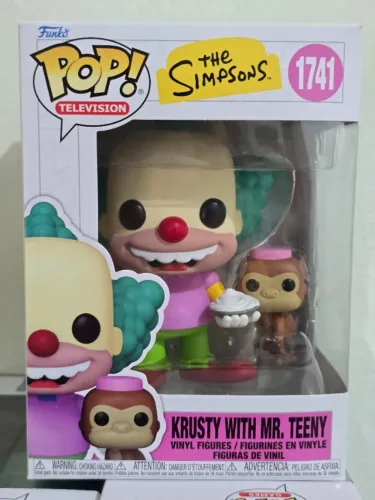 Funko pop simpsons Krusty with mr Teeny #1741