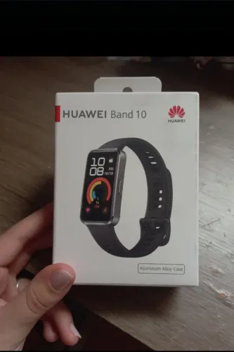 SMARTBAND HUAWEI BAND 10 PRETO FOSCO (caixa metálica)