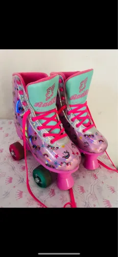 Patins unicórnio led