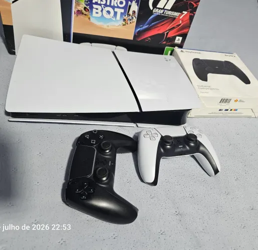 PS5 Slim usado em bom estado 1tb