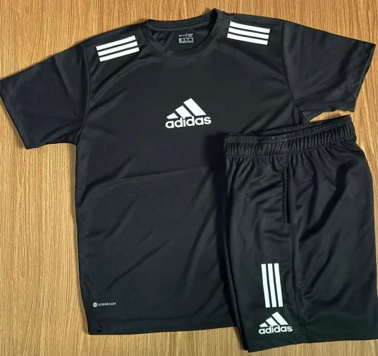 KIT DRI-FIT PRETO (ADIDAS)