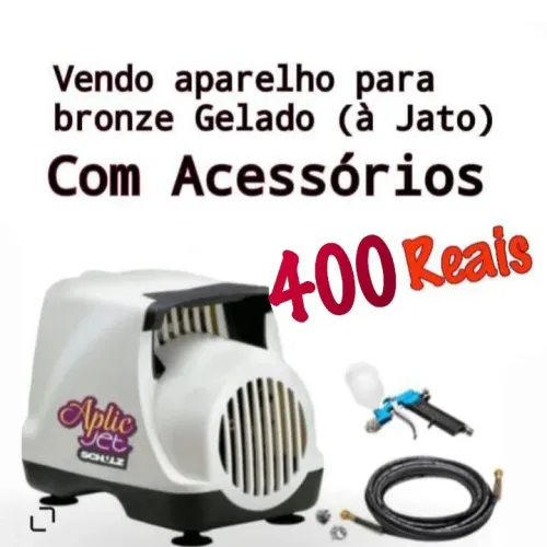 Vendo aparelho de bronze gelado à jato