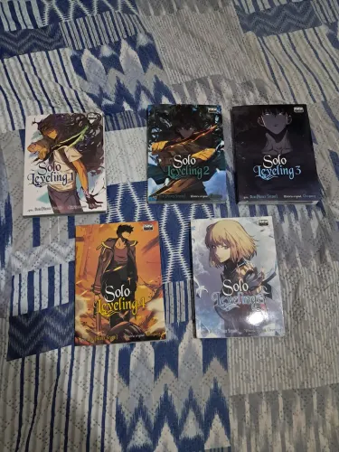 Mangás Solo Leveling newpop volumes 1 ao 5