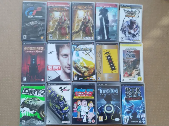 Jogos PSP - Alguns lacrados.Vendo separado tb