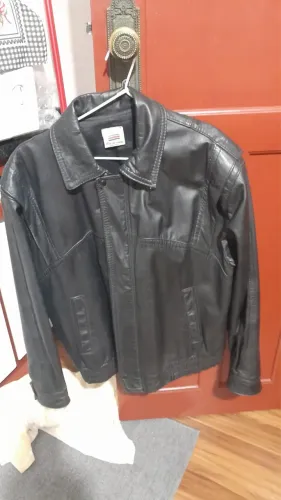 Jaqueta Masculina de Couro