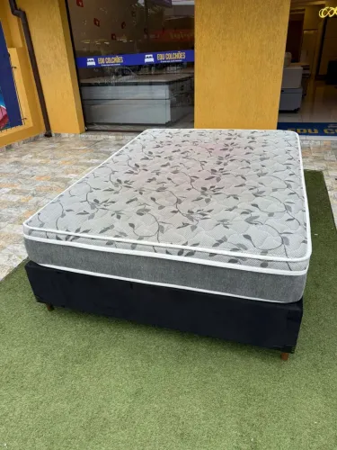 Colchão box CASAL CASTOR SEMINOVO TOP - ENTREGO