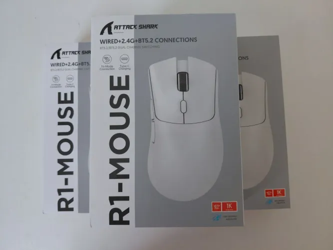 Mouse Attack Shark sem fio