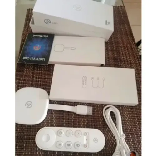 Chromecast tv snow 8K Android STICK PRO V11com 2 GB de RAM e 8GB de memória interna