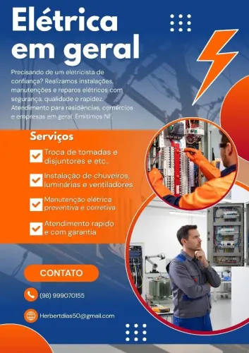 Eletricista Predial e residencial