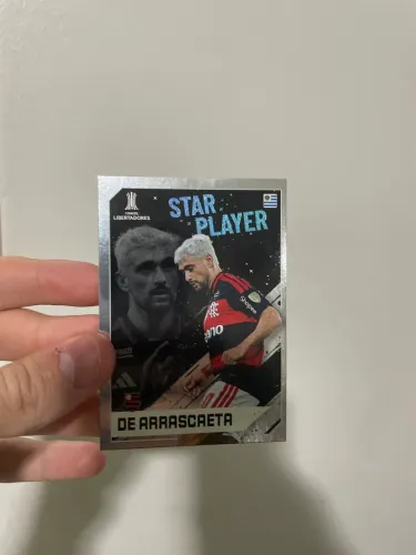 Card Flamengo De Arrascaeta Libertadores 2026 - panini