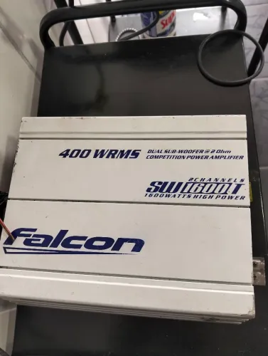 Módulo Amplificador Falcon SW1600T 400W RMS - 2 Canais (Usado)