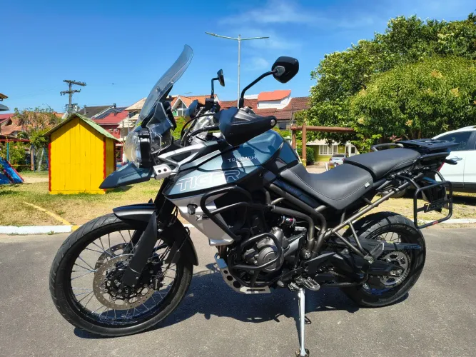 Tiger 800 XCA Top de linha abaixo da Fipe