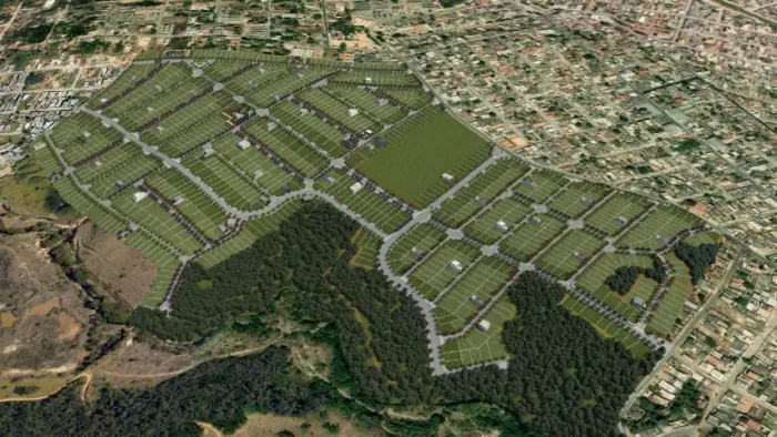 Lote próximo centro de Neves