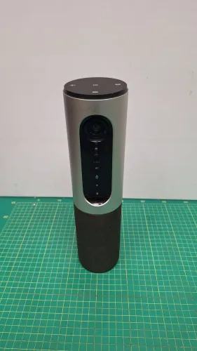 Webcam Logitech conferênce cam leia**