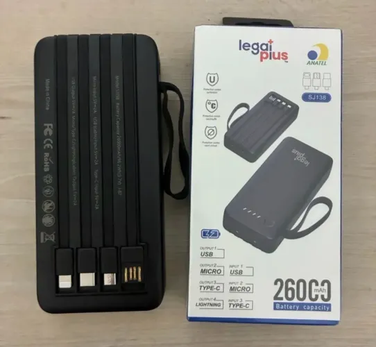 Carregador portátil 26.000mAh