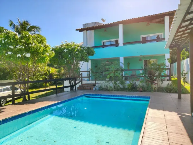 CASA 4 SUÍTES NO CONDOMÍNIO PARQUE DAS DUNAS  JAUÁ