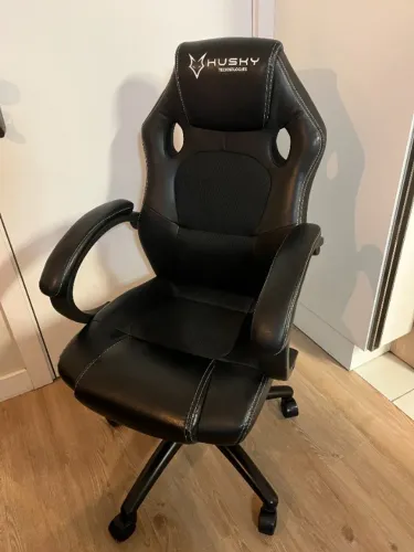 Cadeira Gamer de Couro Sintético da Marca Husky