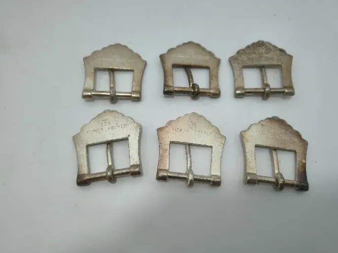 6 Fivelas de Alpaca 125 - Eberle Original (Sem uso)