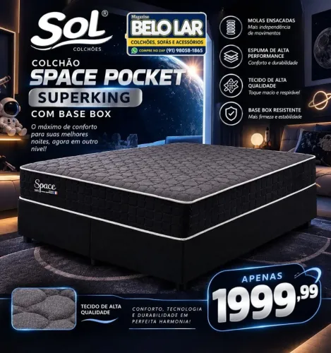 Conjunto SuperKing Space Pocket