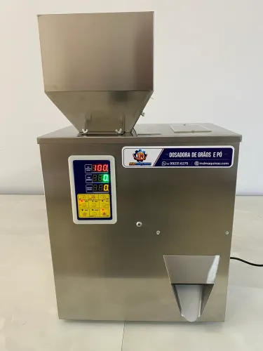 Dosadora de grãos e pó 10 a 500g