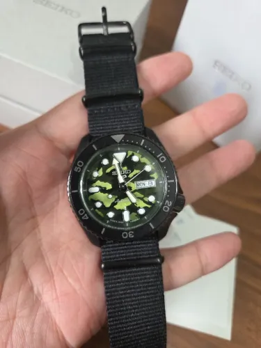 Relógio Seiko 5 Sports Automático SBSA173 Preto