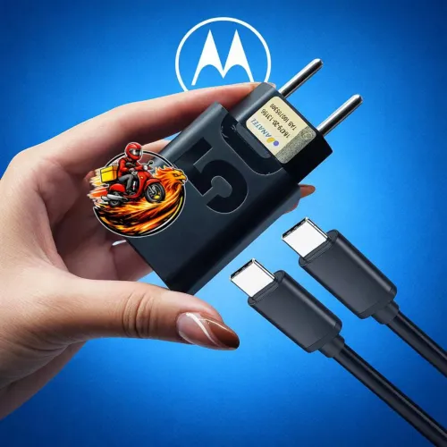 CARREGADOR MOTOROLA TIPO C 50W - ENTREGAMOS