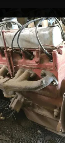 Motor e caixa ford de f75 original 6cc em ótimo estado 