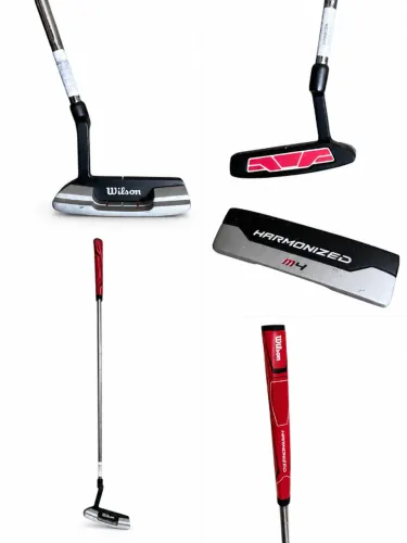 Taco Golfe Putter Wilson Harmonized M4 - Estilo Blade Com Grip Vertical