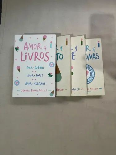 Livros - Box Amor e Livros