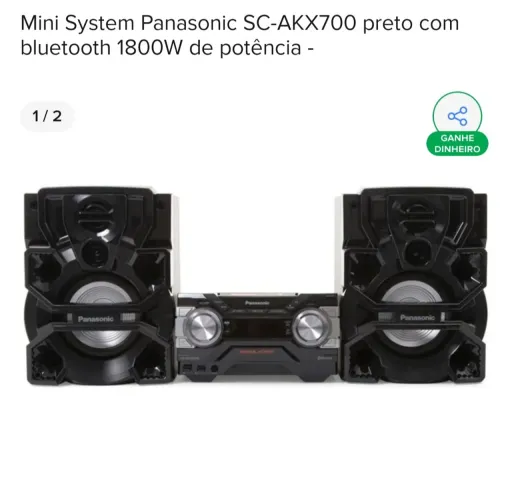 Som potente PANASONIC SA AKX 700