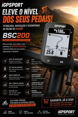 Ciclocomputador BSC200