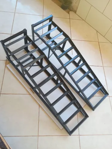Rampa para manutenção de Carros