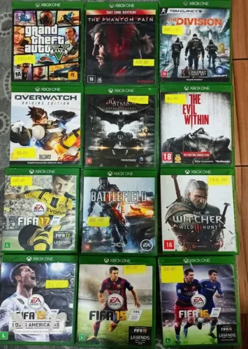 Kit de jogos Xbox one / s