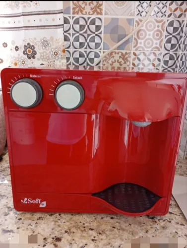 Filtro Soft Fit Everest Vermelho 127V Água Gelada e Natural