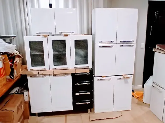 02 Conjuntos de armários de cozinha ITATIAIA