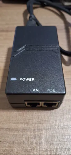 Injetor PoE 48V 0,5A 24W