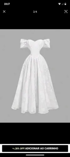 Vestido Branco novo