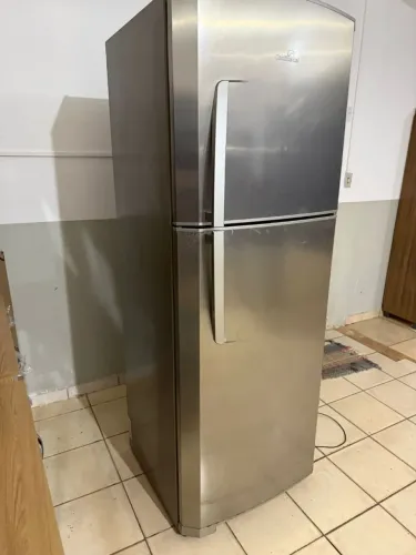 Geladeira inox boa barato dou garantia entrego frete grátis